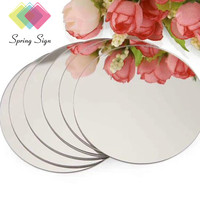 Printemps signe 4x8 1mm 1.5mm 3mm or noir 2 voies Double face miroir acrylique feuille de plastique plexiglas pour découpe Laser
