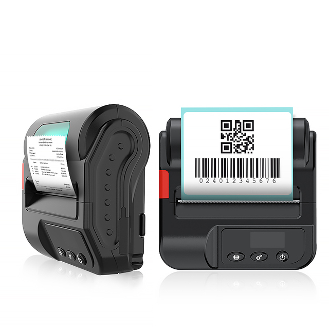 Portable Blue tooth 80mm Thermal Receipt Printer Retails Pricetag Label Maker Warehouse Rack Label Printer