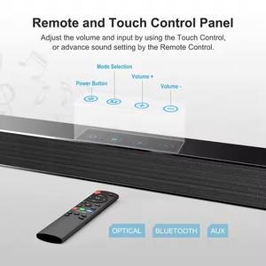 Altavoz USB <span class=keywords><strong>DE</strong></span> ASISTENCIA óptica con Control táctil Vofull 2,1 Con Subwoofer con cable Sistema inalámbrico original para cine en casa - Product Image 4