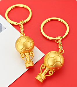 2025 verano Copa de fútbol <span class=keywords><strong>carnaval</strong></span> trofeo recuerdos llavero Metal deporte fútbol llavero - Product Image 6