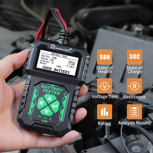 BA-107 เครื่องทดสอบแบตเตอรี่ 12V เครื่องตรวจจับพลังงานในรถยนต์ ตรวจ<span class=keywords><strong>สอ</strong></span>บ SOH, SOC, แรงดันไฟฟ้า และความต้านทานสำหรับรถยนต์, รถ SUV, รถบรรทุก, เรือ - Product Image 2
