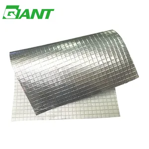 Hitze beständige Aluminiumfolien-Isolier spule 5*5-Mesh-Glasfaser isolierung Dünn dach reflektierende Isolierung thermisch