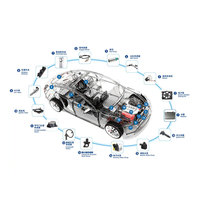 Kit capteur de stationnement avant Pdc pour Mercedes W204 W205 W210 W211 W213 W220 W246 A 180 Gl350 2017 Capteur de stationnement automatique