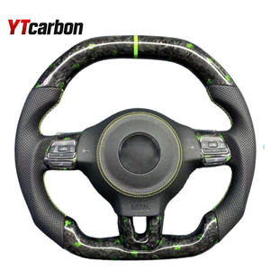 <span class=keywords><strong>Volante</strong></span> de fibra de carbono YTcarbon apto para <span class=keywords><strong>Golf</strong></span> 6 Polo GTI <span class=keywords><strong>GTD</strong></span> Polo Scirocco CC Tiguan Jetta <span class=keywords><strong>volante</strong></span> personalizado - Product Image 1