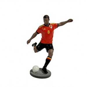Équipe nationale du Brésil # Figurine en métal <span class=keywords><strong>de</strong></span> 14 joueurs <span class=keywords><strong>de</strong></span> football frappant le ballon, statue <span class=keywords><strong>de</strong></span> football <span class=keywords><strong>de</strong></span> collection - Product Image 6