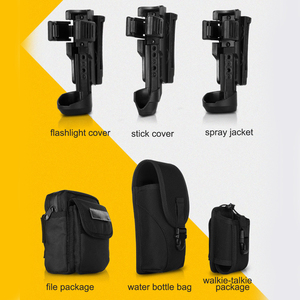 Cinturón Táctico ARTEX para Hombre, Negro, Acolchado, Ligero, Sistema MOLLE, Juego de 8 Piezas con Bolsas, Porta Bastón, Cinturón Utilitario - Product Image 5