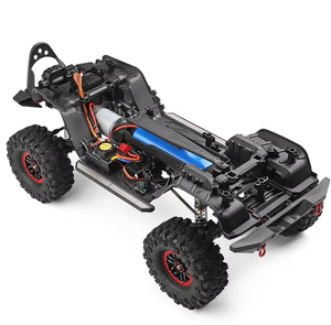 Радиоуправляемая машинка WLtoys 104010 1:10 Rock Crawler 4WD с электродвигателем 2,4 ГГц - внедорожная игрушка для скалолазания - Product Image 3