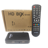 Décodeur TV H.265 DVB S2 Réception de signal satellite HD Emplacement pour carte CA Décodeur HEVC