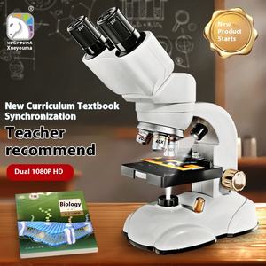 दूरबीन ऑप्टिकल माइक्रोस्कोप 1600x वैज्ञानिक प्रयोग सेट उपहार बॉक्स प्राथमिक विद्यालय जूनियर हाई स्कूल जीव विज्ञान - Product Image 5