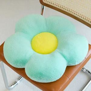 Flower Seat Cushion Plush Chair Pillow PP Cotton Soft Seat Sofa Living Room Home Decor Cushion Different Colors Plush Pillow - Product Image 6