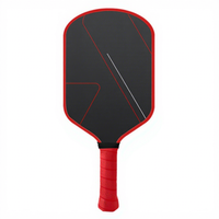 Vente directe d'usine, vente en gros et au détail, raquettes de pickleball portables en fibre de carbone pour l'entraînement, support de logo personnalisé