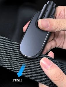 Marteau de sécurité de voiture coupe-ceinture de sécurité 2 en 1 outil d'évacuation d'urgence brise-vitre de voiture avec pointe en acier au tungstène verre de rupture - Product Image 4