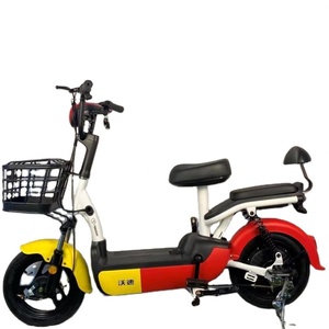 จักรยานไฟฟ้าคุณภาพดี ปี 2022 และจักรยานราคาถูกสีสันสดใส จักรยานไฟฟ้าราคาประหยัดพร้อมบันไดปั่น จักรยานไฟฟ้า 350w 20ah - Product Image 3