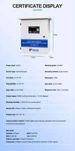 रासायनिक संयंत्र, दवा संयंत्र | विषाक्त और हानिकारक गैस डिटेक्टर ch4 सो2 h2s tsch2 h2s tsch2 o2 n2 n2 n2 बहु-पैरामीटर - Product Image 6