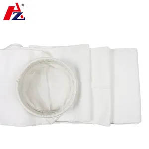 PTFE קרום שאינו ארוג מחט הרגיש מסנן שקיות נומקס אבק מסנן תיק עבור מלט