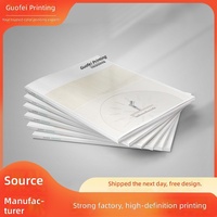 Brochure promotionnelle pour annuaires d'entreprise, impression avec plastification, reliure agrafée, papier couché, modèle Guofei 0016