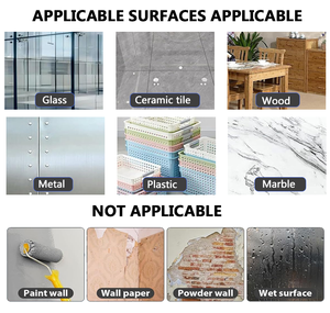 Tùy Chỉnh Bóng Râm Vòng Vuông Nhiệm Vụ Nặng Nề Trở Lại Keo Tự Dính Móc Và Vòng Lặp Dây Đeo Chấm Cho Handmade DIY - Product Image 5