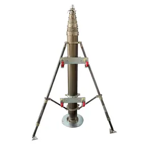 Veicolo diretto di fabbrica telescopico pneumatico comunicazione aerea 6m 8m 10m 12m 20m pali della fotocamera PTZ antenna telescopica alberi