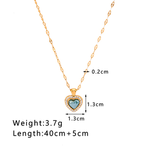 สร้อยคอจี้รูปดาวพระจันทร์ทรงสี่เหลี่ยมผืนผ้าสร้างแรงบันดาลใจตามสั่งชื่อครบรอบปีที่แกะสลักรูปทรงเรขาคณิต - Product Image 5