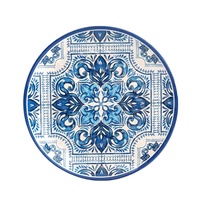 Service de table en plastique, vaisselle en mélamine incassable, vente en gros, assiettes chinoises, 12 pièces