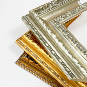 Bán Sỉ Bán Chạy Khung Tranh Đứng Độc Đáo Khung Tranh Màu Vàng Hoàng Gia Châu Âu Phong Cách <span class=keywords><strong>Baroque</strong></span> - Product Image 1