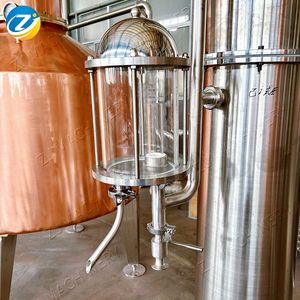 ZJ + 1500L وعاء نحاسي لا يزال Tequlia معدات تقطير الكحول آلة تقطير تجارية - Product Image 6