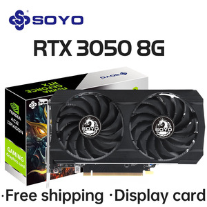 <span class=keywords><strong>SOYO</strong></span> Gaming-Grafikkarten NVIDIA Geforce RTX 3070 8GB/12G Rtx3060ti RTX3060 RTX3050 Desktop-GPU-Videokarte Computerkomponenten - Product Image 3