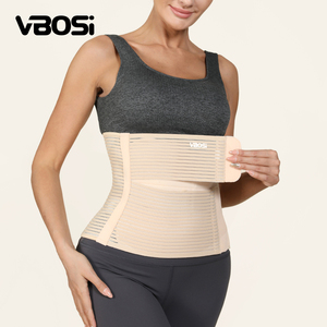 <span class=keywords><strong>Ceinture</strong></span> <span class=keywords><strong>de</strong></span> <span class=keywords><strong>soutien</strong></span> <span class=keywords><strong>lombaire</strong></span> réglable en nylon respirant et léger VBOSI 6252, double compression, <span class=keywords><strong>pour</strong></span> le fitness, le travail et la post-partum - Product Image 1