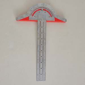 Règle multifonctionnelle pour le travail du bois, règle en bois, règle en métal, règle en pouces, outil de mesure <span class=keywords><strong>d</strong></span>'<span class=keywords><strong>angle</strong></span>, rapporteur <span class=keywords><strong>d</strong></span>'<span class=keywords><strong>angle</strong></span> - Product Image 4
