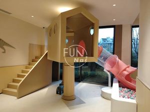 Su misura in legno al coperto parco giochi per bambini Soft <span class=keywords><strong>Play</strong></span> attrezzature per bambini piccolo parco giochi al coperto - Product Image 4