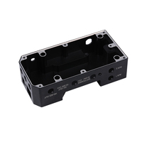 Pièces de caméra usinées CNC sur mesure, anodisées naturellement, en aluminium AL6061, usinage par tournage, sablage, surfaces lisses en aluminium CNC