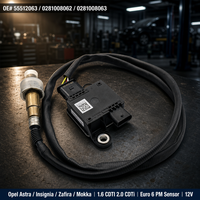 Capteur PM 55512063 0281008062 0281008063 EGS-PM2.2 pour Opel Astra KV MK7 1.5 CRDI Euro 6 Capteur de particules fines diesel