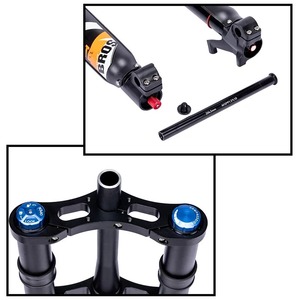 BUCKLOS 29 <span class=keywords><strong>vtt</strong></span> Air <span class=keywords><strong>fourche</strong></span> Suspension 180mm voyage descente <span class=keywords><strong>VTT</strong></span> <span class=keywords><strong>fourche</strong></span> 15*110mm à travers l'essieu AM XC <span class=keywords><strong>DH</strong></span> <span class=keywords><strong>fourche</strong></span> <span class=keywords><strong>de</strong></span> vélo 28.6mm - Product Image 4