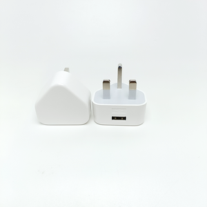 Tốt nhất người bán mỏng 3 pin Anh cắm sạc du lịch 5V 2A Power Adapter với OCP bảo vệ cho thông minh đồng hồ máy ảnh làm bằng ABS - Product Image 2