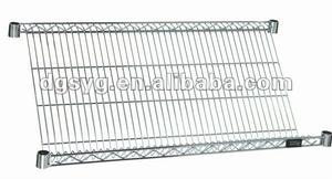 ชั้นวางของโลหะชุบโครเมียม6ชั้นชั้นชั้นวางโลหะปรับได้ - Product Image 6