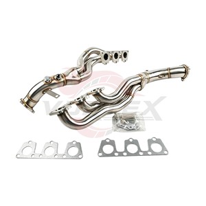 เฮดเดอร์ไอเสีย Vortex SS304 สำหรับ Audi S4 S5 A7 A8 B8 Q5 SQ5 3.0T ชุดอัพเกรดท่อร่วมไอเสียเพิ่มประสิทธิภาพ - Product Image 3