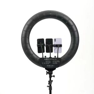 Hot AL21 54CM <span class=keywords><strong>Tik</strong></span> <span class=keywords><strong>Tok</strong></span> Light Ring Selfie Stick avec Ring Light Phone Make up Ring Light avec télécommande pour la photographie en studio vidéo - Product Image 1