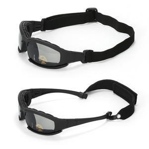 Tactical Eyewear 3 Interchangeable Lenses Outdoor Unisex Shooting <b>Glasses</b> UV400 Protection Airsoft Goggle - Product Image 1