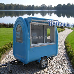 Remolque de Comida con Certificado CE 2025, con Cocina Completa, Camión de Helados Móvil, Carrito de Comida Callejera de Hot Dogs - Product Image 2