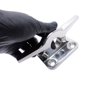 Bitta a corno per <span class=keywords><strong>barca</strong></span> in acciaio inossidabile 316, piccola, con base aperta - Product Image 3