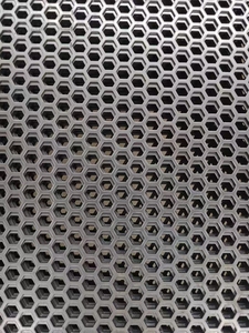 穿孔不锈钢丝幕墙栏杆方形小孔装饰板冲孔网过滤器切割丝布 - Product Image 1