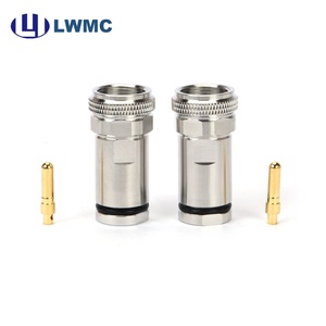 Conector <span class=keywords><strong>Coaxial</strong></span> UHF Pl259 de Impedancia Equivalente LWMC, Conector Macho UHF SO239, <span class=keywords><strong>Cable</strong></span> M&P-ULTRAFLEX7 para <span class=keywords><strong>Componentes</strong></span> de Microondas - Product Image 1