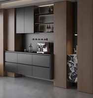 Buffet Modulaire Moderne pour Cuisine, Salle à Manger et Salon – Écologique, Hauteur Réglable, Rangement Pratique, Design Durable