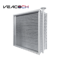 Intercambiador de Calor de Tubos Aletados de Acero Inoxidable Industrial Diseñado para Sistemas de Refrigeración de la Industria del Papel y la Pulpa