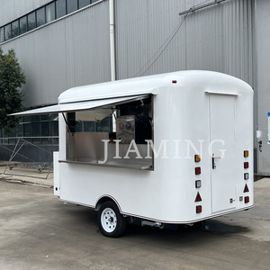 Jiaming Ice Cream Van Food <b>Trailer</b> Ice Cream Hot Dog Mobile Kiosk Food Truck for Sale - Product Image 6