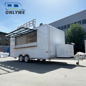 Remolque de Comida Móvil Onlywe para Café, Helados y Pizza, Totalmente Equipado con Equipo de Cocina - Product Image 2