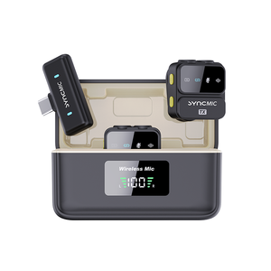 Microphone Lavalier Sans Fil Syncmic S4 - Micro Condensateur 2.4G Portée 20m Réduction du Bruit pour <span class=keywords><strong>iPhone</strong></span> Diffusion en Direct <span class=keywords><strong>Enregistrement</strong></span> Garantie 1 An - Product Image 6