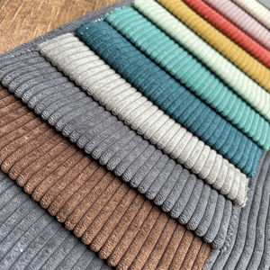 Terciopelo grueso 2,5-tira de pana a rayas sofá tela de pana cojín de asiento bolsa y tela de juguete <span class=keywords><strong>FAMO</strong></span> - Product Image 1