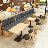 Offre Spéciale : Ensembles de Banquettes d'Extérieur pour Restaurants – Mobilier de Restaurant, Canapés, Chaises et Tables Personnalisables pour la Restauration Rapide en PU