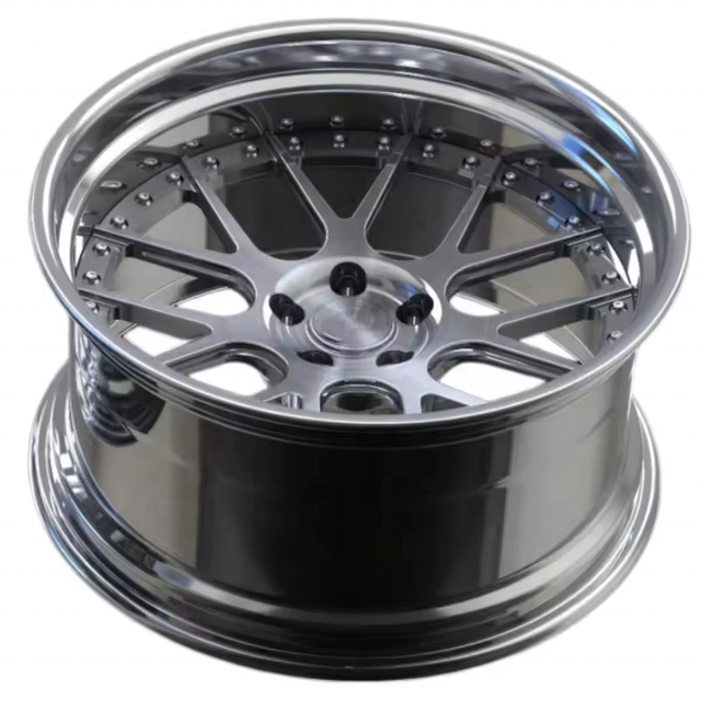 GVICHN Custom Forged Wheel Hub Manufacturer 18/19 Inch 5X112/5X120 Polished Aluminum Alloy 2-Piece Forged Wheels New